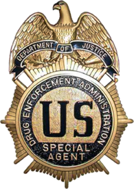 Badge de la DEA